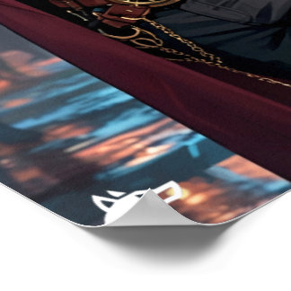 Steampunk Strategist – Confidence and Charm   Poster