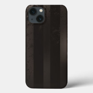 Steampunk striped brown background iPhone 13 case