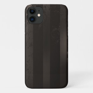 Steampunk striped brown background iPhone 11 case