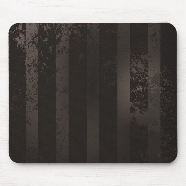 Steampunk striped brown background mouse mat (Front)