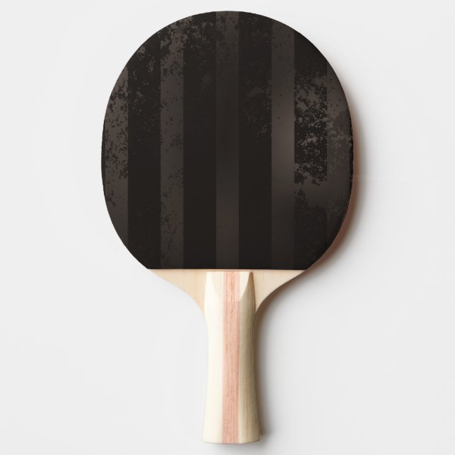 Steampunk striped brown background ping pong paddle (Front)