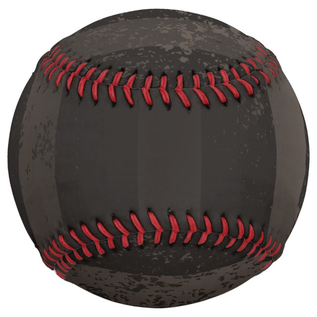 Steampunk striped brown background softball (Front)