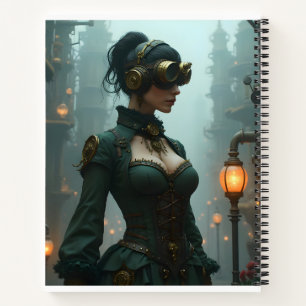 Steampunk Style Notebook