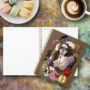 Steampunk Sugar Skull Planner