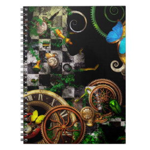 Steampunk - Surreal - Mind games Notebook