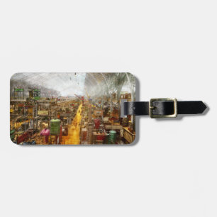 Steampunk - The city of wonderment 1889 Luggage Tag