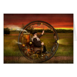 Steampunk - The gentleman's monowheel