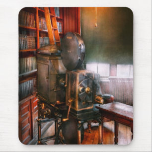 Steampunk - The Golden age of Cinema Mouse Mat