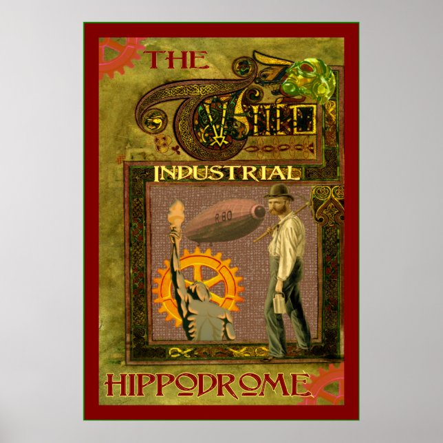 SteamPunk ~ The Industrial Hippodrome Poster (Front)