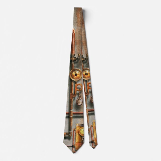 Steampunk - The lubrication manifold Tie (Front)