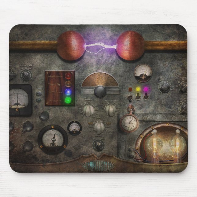 Steampunk - The Modulator Mouse Mat (Front)