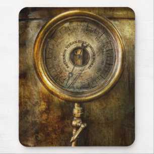 Steampunk - The pressure gauge Mouse Mat