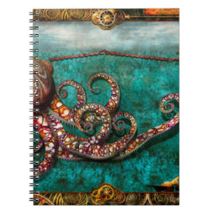Steampunk - The tale of the Kraken Notebook