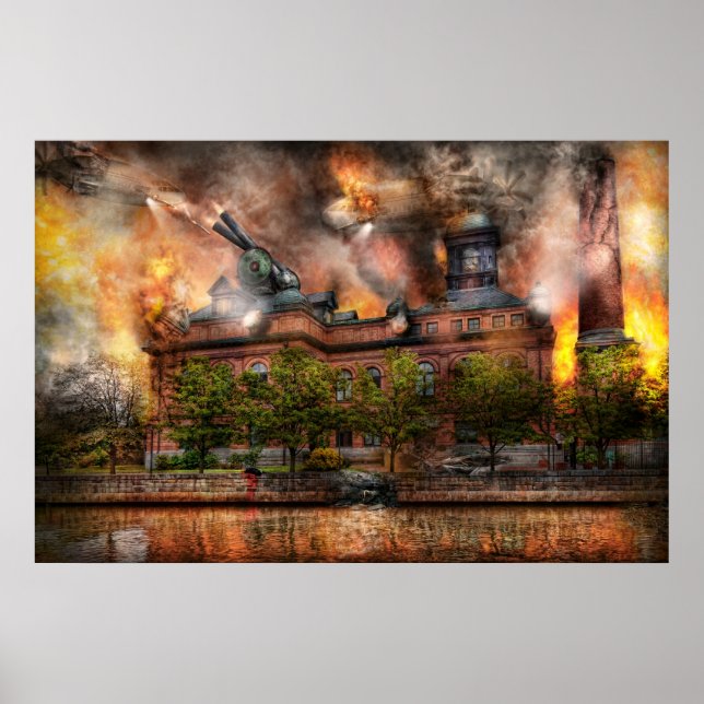 Steampunk - The war has begun Poster (Front)