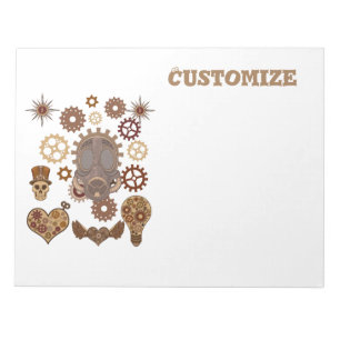 Steampunk Theme Thunder_Cove Notepad