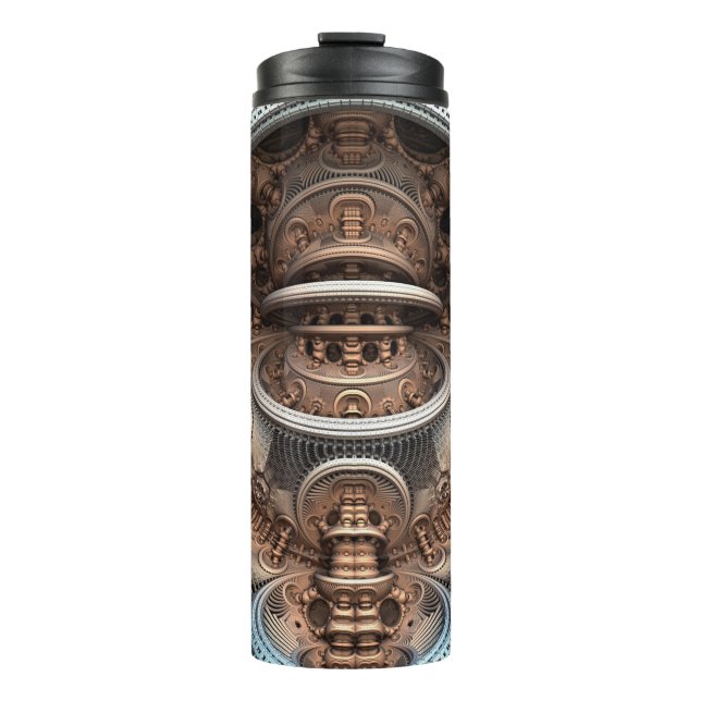 Steampunk Thermal Tumbler (Front)