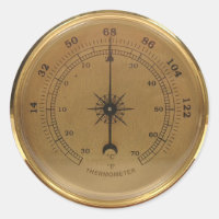 Steampunk Thermometer