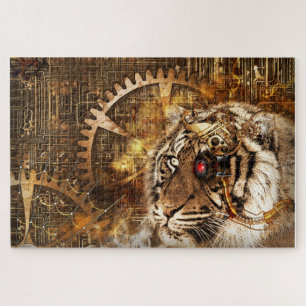 steampunk tiger puzzle