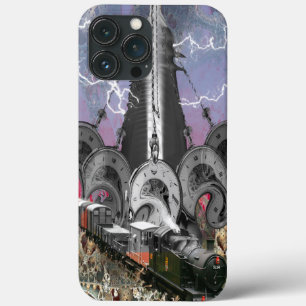 Steampunk Time Machine iPhone 13 Pro Max Case