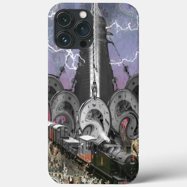 Steampunk Time Machine Case-Mate iPhone Case (Back)
