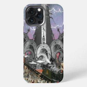 Steampunk Time Machine iPhone 13 Pro Max Case