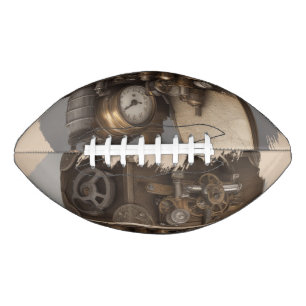 Steampunk Time Machine - Vintage Treasure Chest  American Football