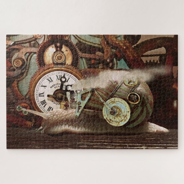 steampunk time puzzle (Horizontal)