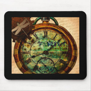 Steampunk Timepiece Mouse Mat