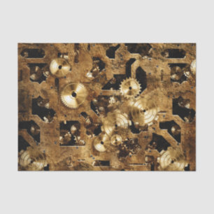 Steampunk Tissue Paper