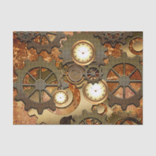 Steampunk Tissue Paper