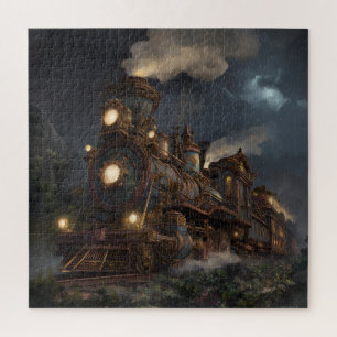 Steampunk Train Jigsaw Puzzle