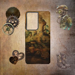 Steampunk Train Samsung Galaxy Case<br><div class="desc">Steampunk Train Samsung Galaxy S21 Ultra Case</div>