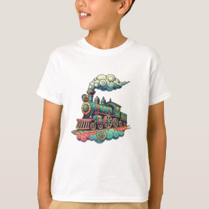 Steampunk Train T-Shirt