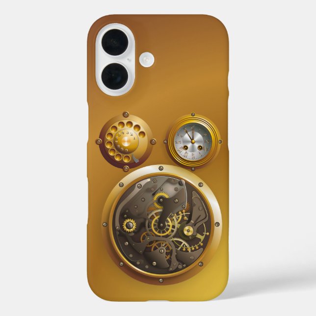 Steampunk Uhr Case-Mate iPhone Case (Back)