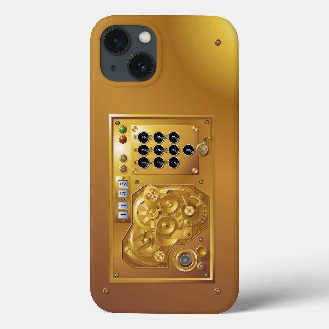 Steampunk Uhr Case-Mate iPhone Case (Back)