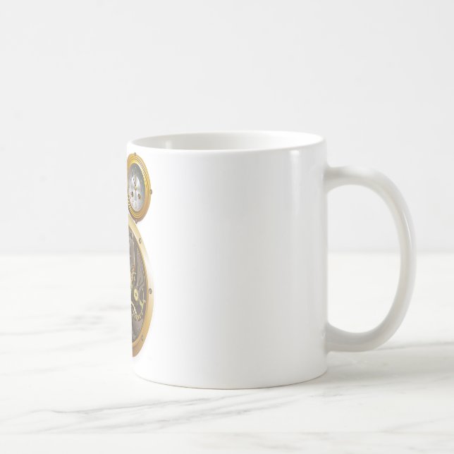 Steampunk Uhr Coffee Mug (Right)