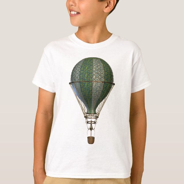 Steampunk Victorian Balloon T-Shirt (Front)