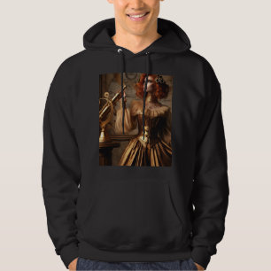 Steampunk Victorian Gold Astronomer  Hoodie