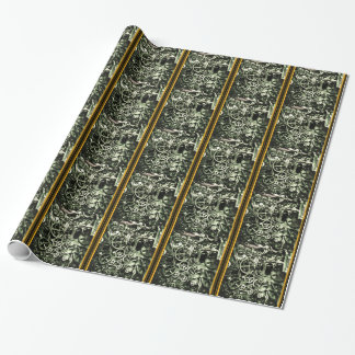 Steampunk: Victorian Timeship Engine Wrapping Paper