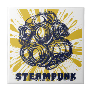Steampunk Vintage Art - Decorative Tiles
