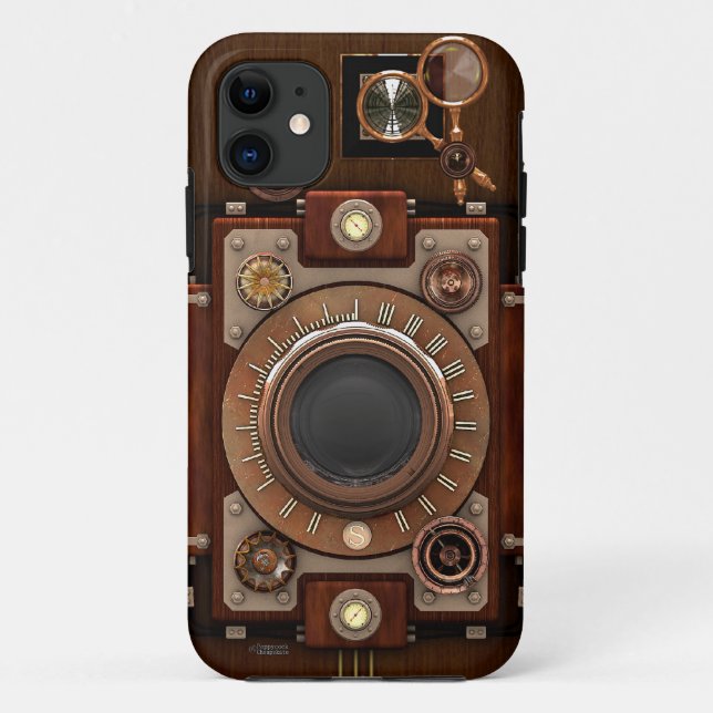 Steampunk Vintage Camera Case-Mate iPhone Case (Back)