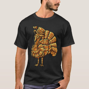 Steampunk vintage peacock bird T-Shirt