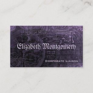 Steampunk Vintage Professional Business Cards