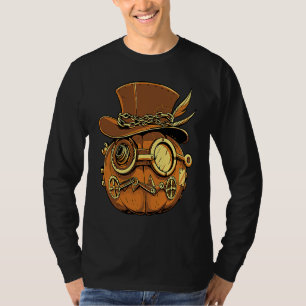 Steampunk vintage scary halloween T-Shirt