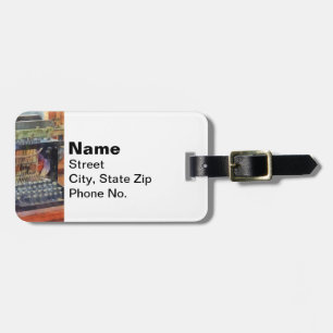 Steampunk - Vintage Typewriter Luggage Tag