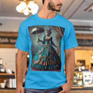Steampunk Vintage Victorian Lady Circus Performer  T-Shirt