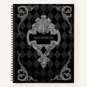 Steampunk Vintage Victorian Personalised Notebook