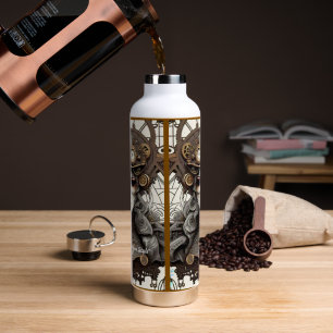  "Steampunk Vintage" Water Bottle