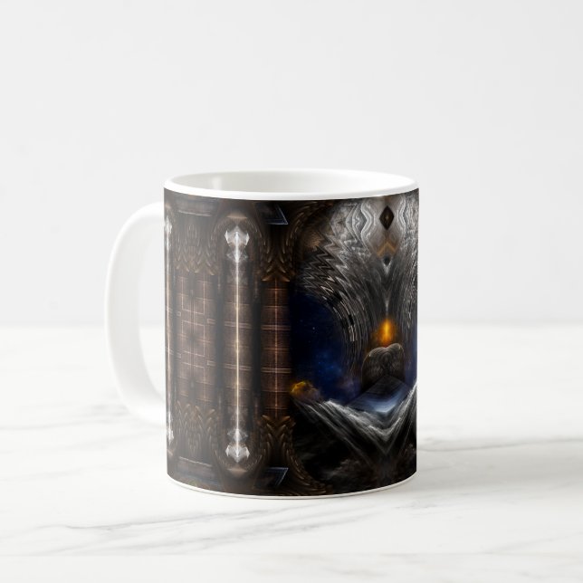 Steampunk Visions Coffee Mug (Front Left)