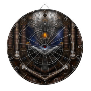 Steampunk Visions Dartboard